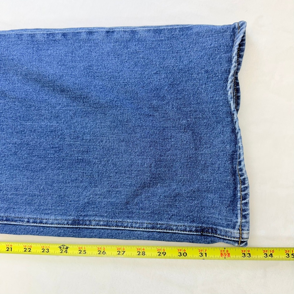 J Brand x Elsa Hosk Monday Wide Leg Jeans Womens 31 High Rise Workday Blue - Picture 8 of 13